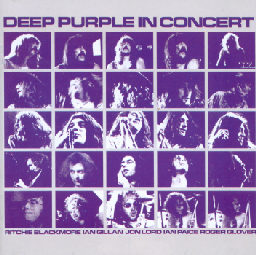 Livealbumin Deep Purple in Concert kansikuva