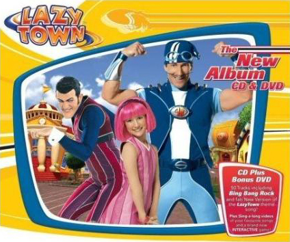 Tiedosto:LazyTown - The New Album.jpg