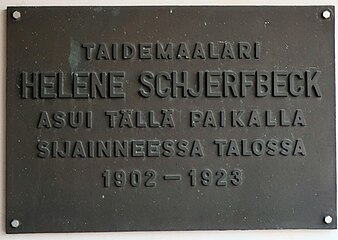 Helene Schjerfbeck, 1966, Hyvinkää.