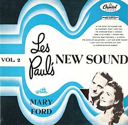 Studioalbumin Les Paul's New Sound Vol. 2 kansikuva