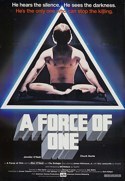 Tiedosto:A Force of One 1979 poster.jpg