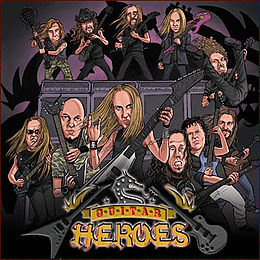 Kokoelmalevyn Guitar Heroes kansikuva