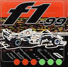 Kokoelmalevyn F1-99 kansikuva
