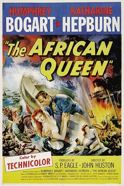 Tiedosto:The African Queen 1951 poster.jpg