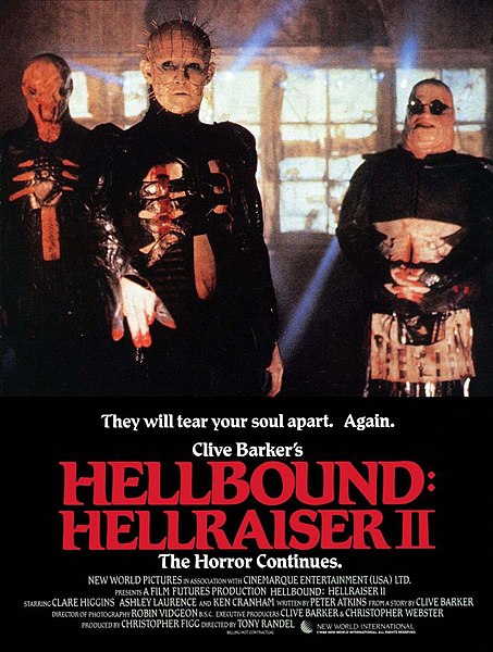 Tiedosto:Hellbound - Hellraiser II 1988 poster.jpg