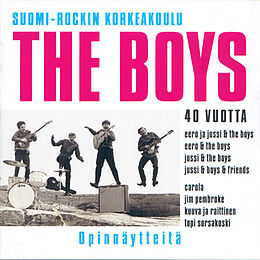 Kokoelmalevyn The Boys: Suomi-Rockin korkeakoulu kansikuva