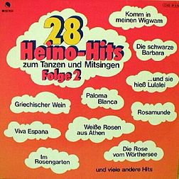 Studioalbumin 28 Heino-Hits zum Tanzen und Mitsingen 2 kansikuva