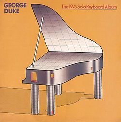 Studioalbumin The 1976 Solo Keyboard Album kansikuva