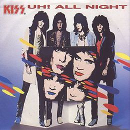 Singlen ”Uh! All Night” kansikuva