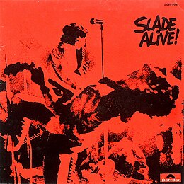 Livealbumin Slade Alive! kansikuva