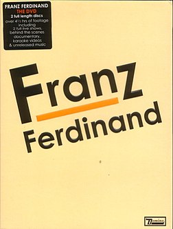 DVD-julkaisun Franz Ferdinand kansikuva