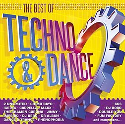 Kokoelmalevyn The Best of Techno & Dance kansikuva