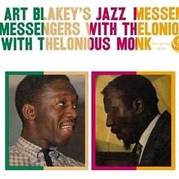 Studioalbumin Art Blakey’s Jazz Messengers with Thelonious Monk kansikuva