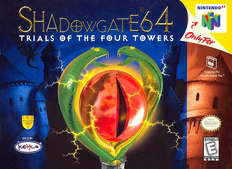 Tiedosto:Shadowgate 64 Trials of the Four Towers.jpg