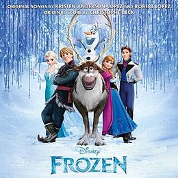 Soundtrack-albumin Frozen kansikuva