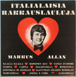 Studioalbumin Italialaisia rakkauslauluja kansikuva