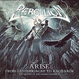 Studioalbumin Arise: From Ginnungagap to Ragnarök - The History of the Vikings Volume III kansikuva