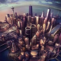 Studioalbumin Sonic Highways kansikuva