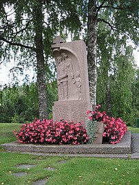 Rengon sankarimuistomerkki, 1951, Hämeenlinna.