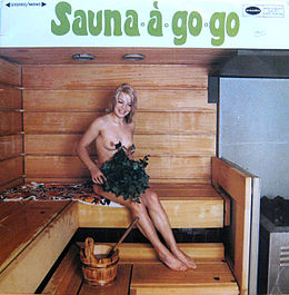 Studioalbumin Sauna-à-go-go kansikuva