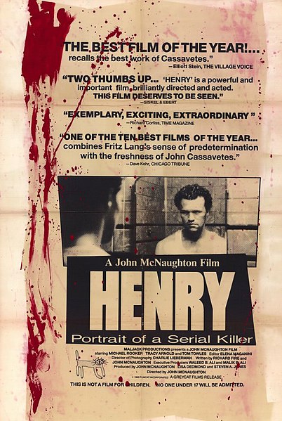 Tiedosto:Henry - Portrait of a Serial Killer 1990 poster.jpg