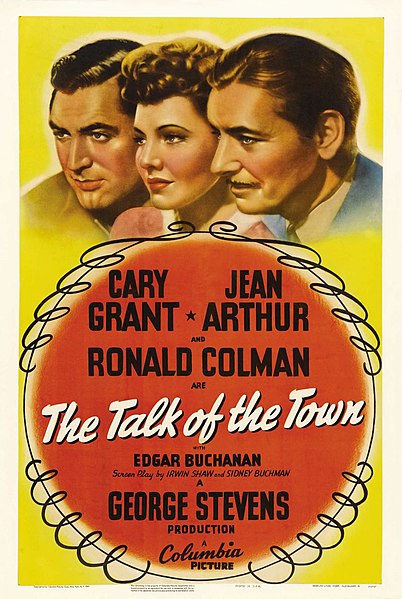 Tiedosto:The Talk of the Town 1942 poster.jpg