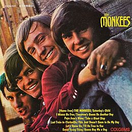 Studioalbumin The Monkees kansikuva