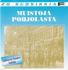 Kokoelmalevyn Muistoja pohjolasta – Valkoisen Suomen lauluja kansikuva