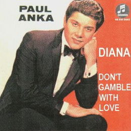 Singlen ”Diana” kansikuva