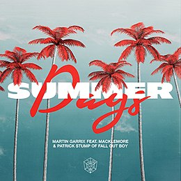 Singlen ”Summer Days” kansikuva