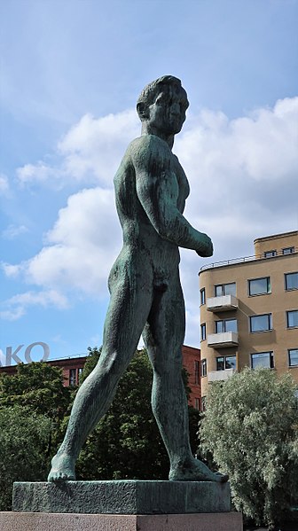 Tiedosto:Wäinö Aaltonen Veronkantaja 1928.JPG