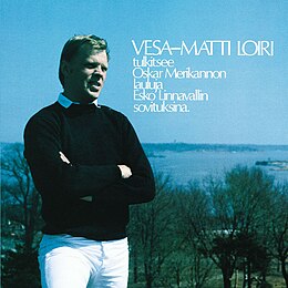 Studioalbumin Vesa-Matti Loiri tulkitsee Oskar Merikannon lauluja kansikuva