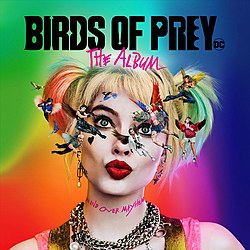 Soundtrack-albumin Birds of Prey: The Album kansikuva