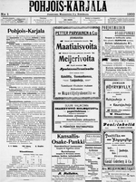 Pienoiskuva sivulle Pohjois-Karjala (1899–1906)