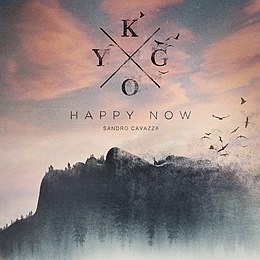 Singlen ”Happy Now” kansikuva