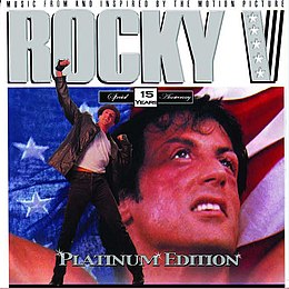 Studioalbumin Rocky V – Official Soundtrack kansikuva