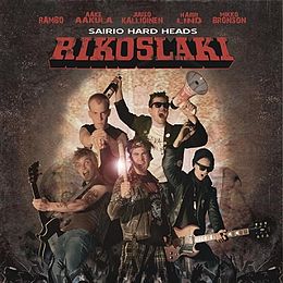 Studioalbumin Rikoslaki kansikuva