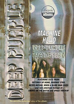 DVD-julkaisun Classic Albums: Deep Purple – Machine Head kansikuva