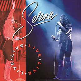 Livealbumin Selena Live! kansikuva