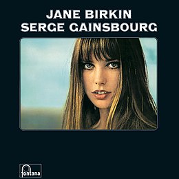 Studioalbumin Jane Birkin/Serge Gainsbourg kansikuva