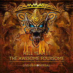 Livealbumin Hell Yeah!!! The Awesome Foursome – Live in Montreal kansikuva