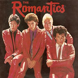 Studioalbumin The Romantics kansikuva