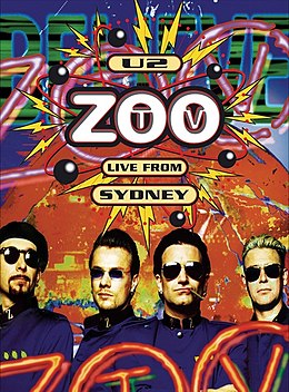 DVD-julkaisun Zoo TV: Live from Sydney kansikuva