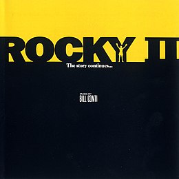 Soundtrack-albumin Rocky II kansikuva