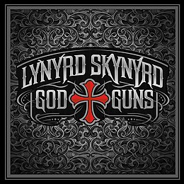 Studioalbumin God & Guns kansikuva