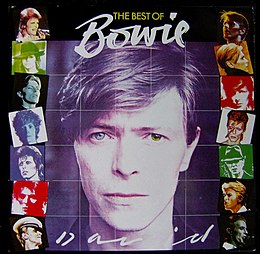 Kokoelmalevyn The Best of Bowie kansikuva