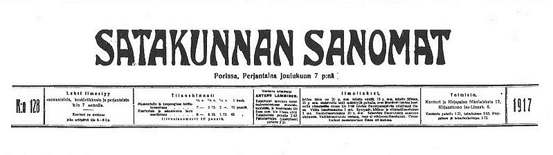 Tiedosto:Satakunnan Sanomat.jpg