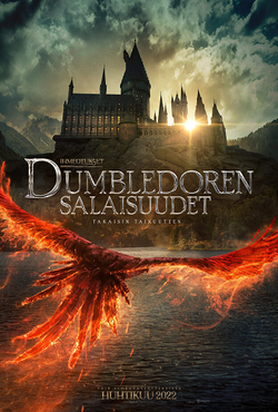 Sarjan viimeisimmän julkaistun elokuvan Ihmeotukset: Dumbledoren salaisuudet juliste