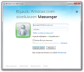 Pienoiskuva sivulle Windows Live Messenger