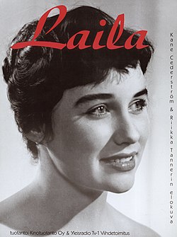 Elokuvan juliste, Erikka Jussila, 1989.